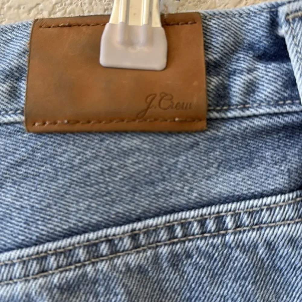 J. Crew Slouchy Boyfriend Light Blue Straight Jeans 28
